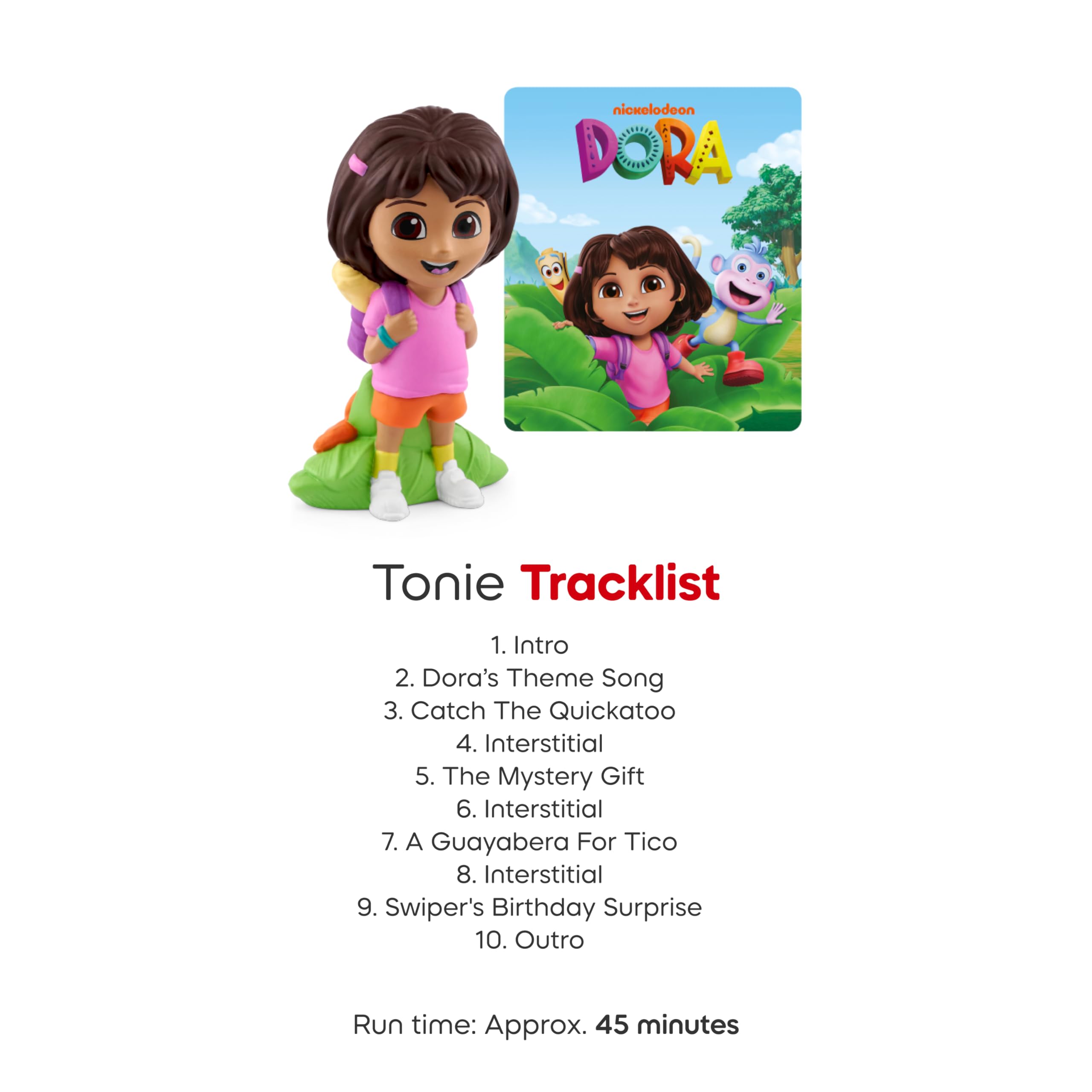 Amazon.com: Tonies Dora Audio Toy Figurine [English/Spanish